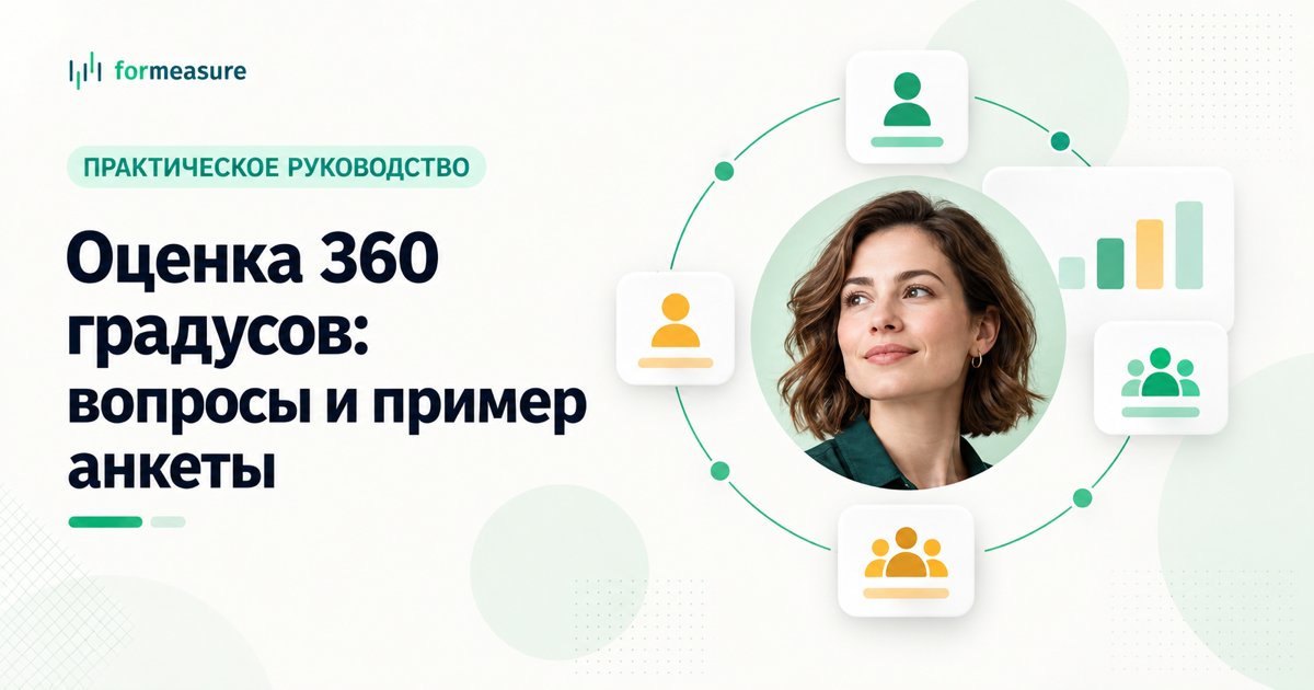 Обложка статьи «Оценка 360 градусов: как понять, что думают о сотруднике коллеги и руководитель»