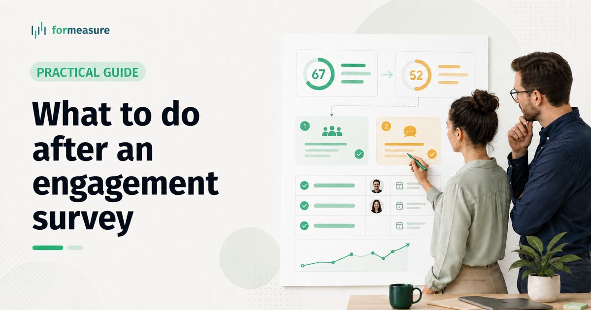 Cover for “What to Do After an Employee Engagement Survey”