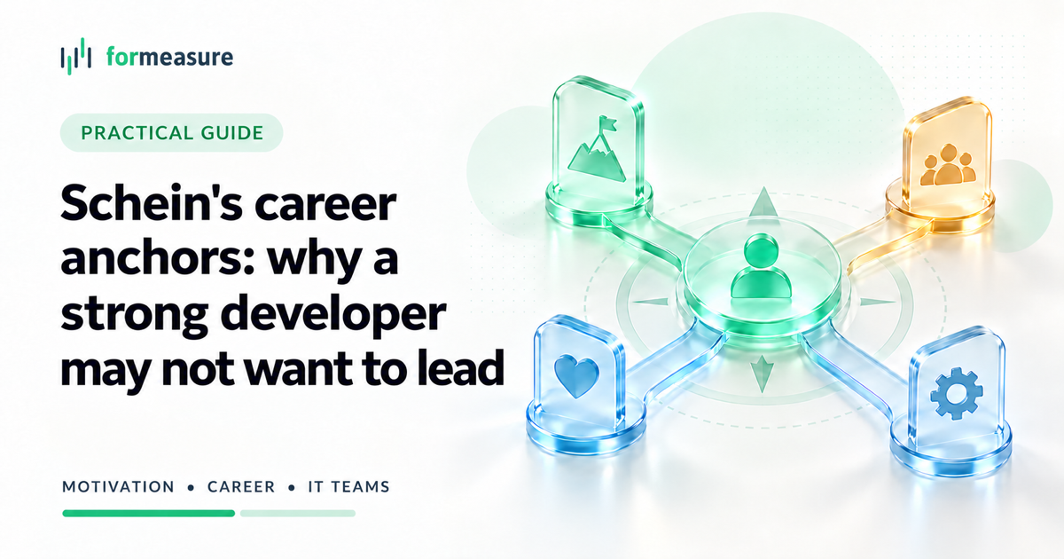 Cover for “Schein's Career Anchors: Why a Strong Developer Doesn't Always Want to Be a Team Lead”