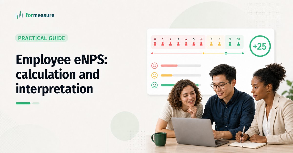 Cover for “Employee Net Promoter Score (eNPS): How to Calculate and Use It”